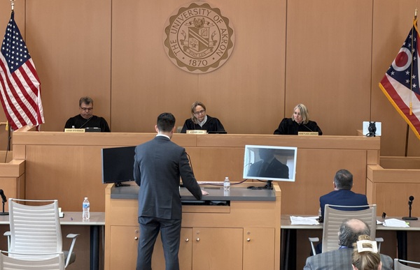 Oral argument at Akron Law School