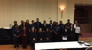 Street Law Summit students and judges.