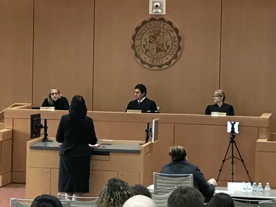 Oral arguments at Akron Law School