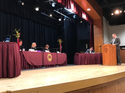 Walsh Jesuit High School oral argument.